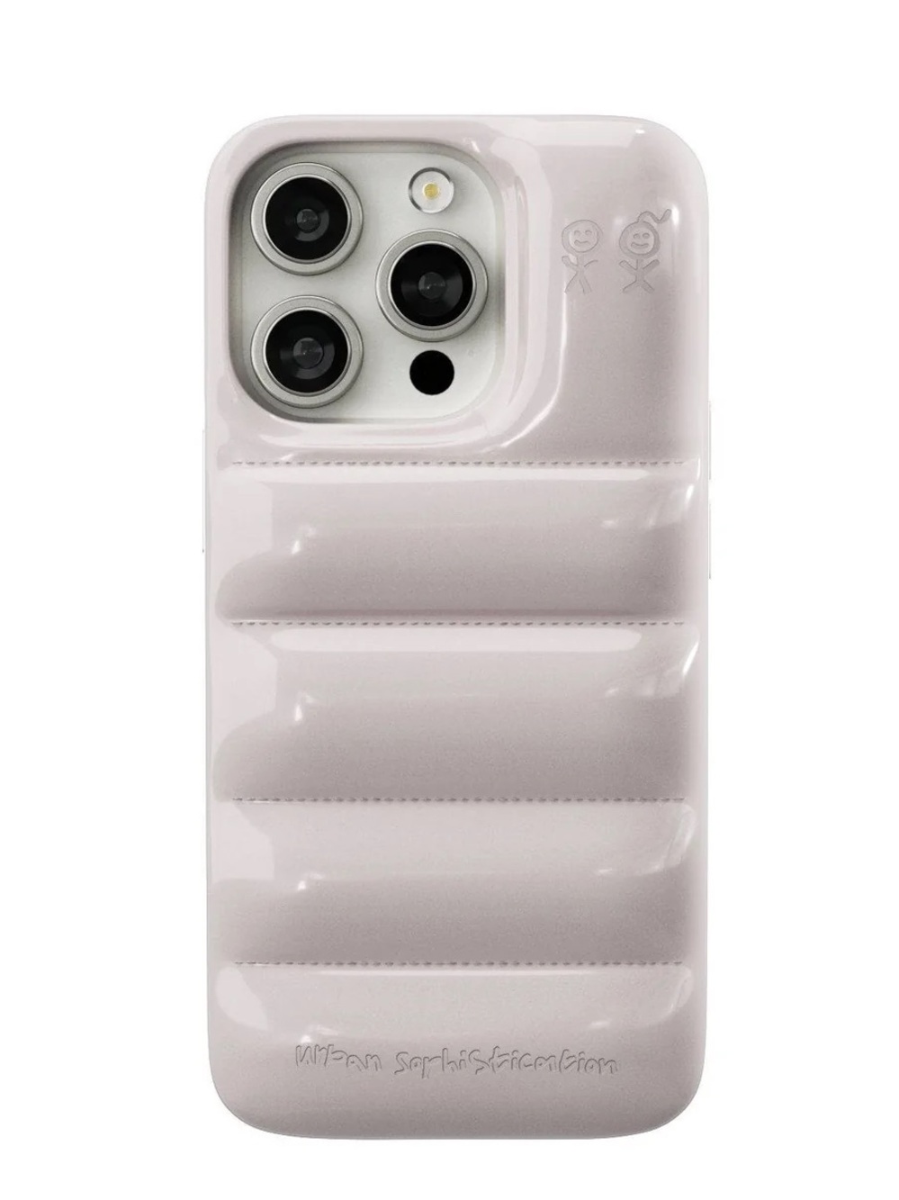 Urban Sophistication Oat Milk Puffer iPhone 16 Pro Case